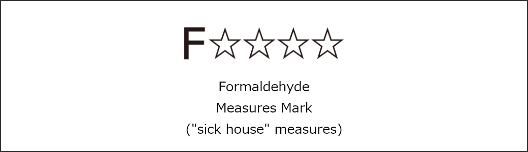 Formaldehyde Measures Mark (sick house measures)