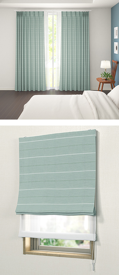 【美品】リリカラ　Simple & Basicカーテン　ET881 形態安定加工 新品】リリカラ Simple & Basicカーテン ET881 形態安定加工