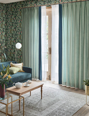 ファッションデザイナー 【新品】リリカラ Simple & Basicカーテン