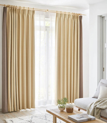 リリカラ クリーム色 波模様 ポリエステルカーテン 商品詳細｜商品検索｜インテリア事業部｜リリカラ株式会社