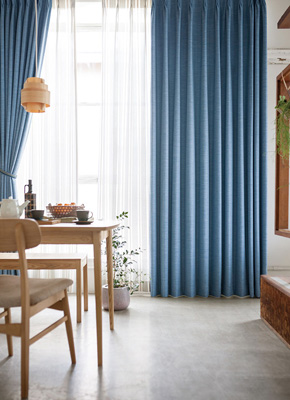 Lilycolor リリカラ　くすみブルー　カーテン 商品詳細｜商品検索｜インテリア事業部｜リリカラ株式会社