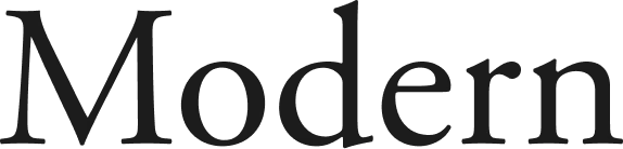 モダンロゴマーク