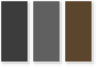 黒・ダークグレー・ダークブラウン