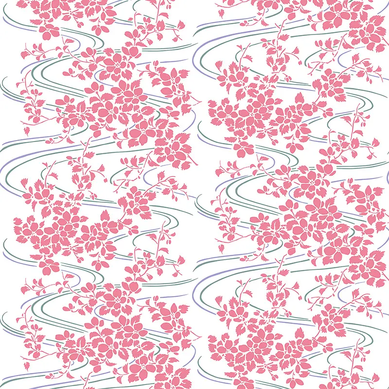 美桜ページ D44094｜リリカラ デジタル・デコ 2025-｜カタログ紹介：壁紙