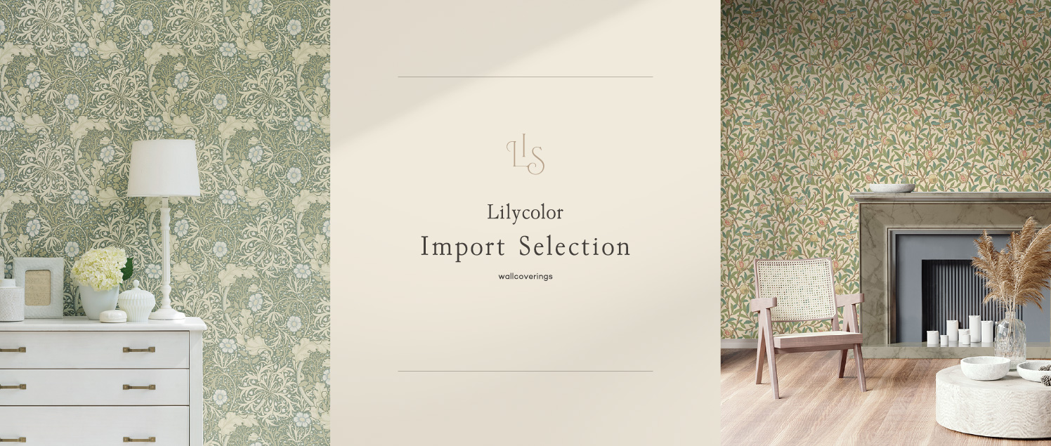 Lilycolor Import Selection wallcoverings