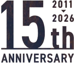 壁紙カタログ ウィル 2011‐2026 15周年記念ロゴマーク