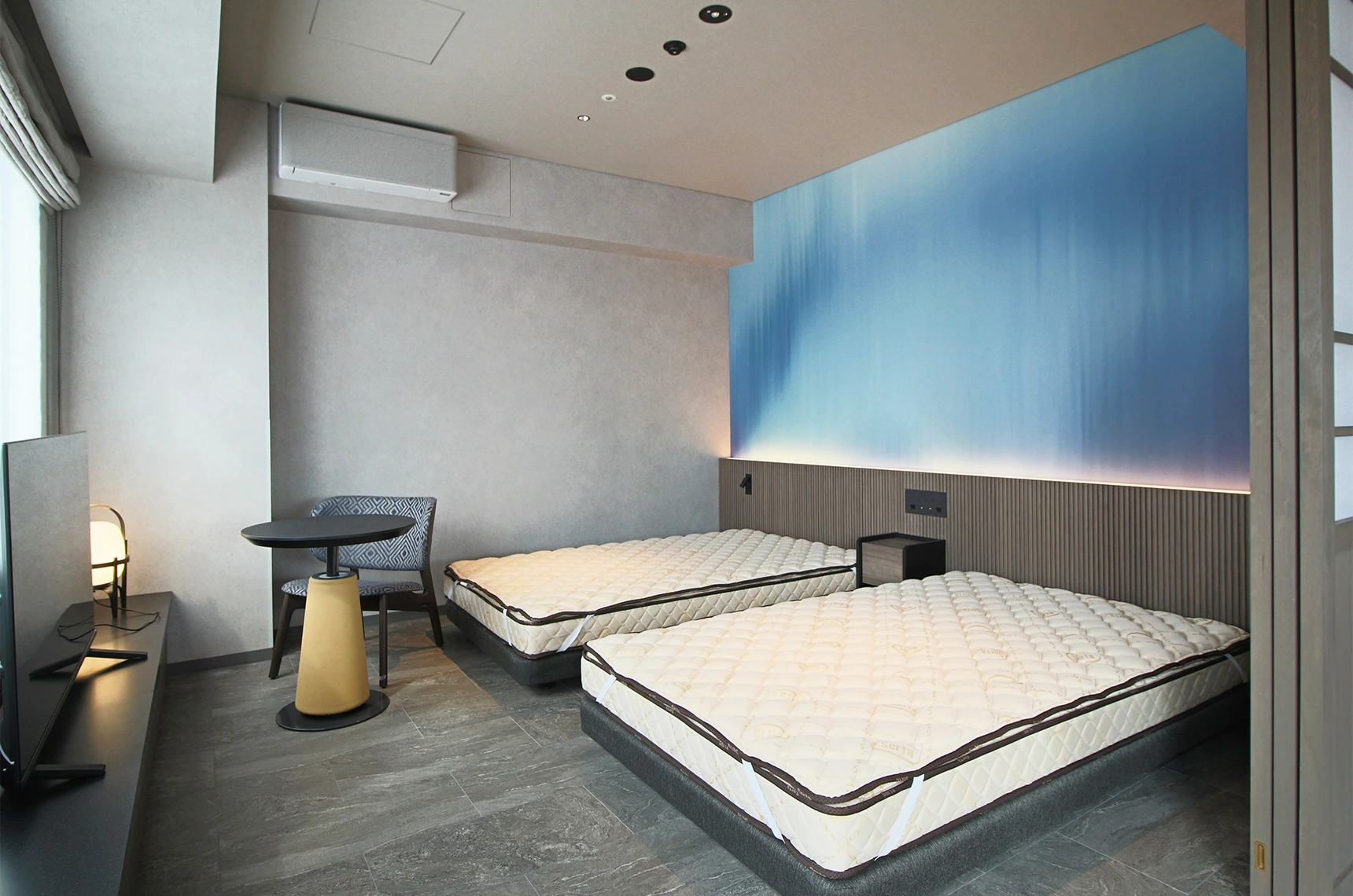 ＆Here OSAKA NAMBAのデラックススイート 憩筋です
