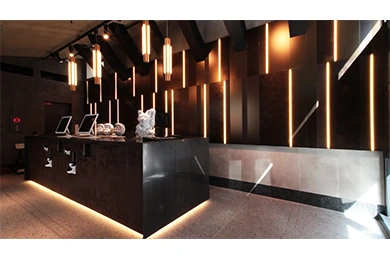 ＆Here OSAKA NAMBAのRECEPTION棟です