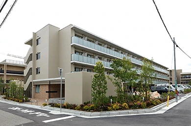 関西大学専用寮 グローバルハウス仁川の外観です