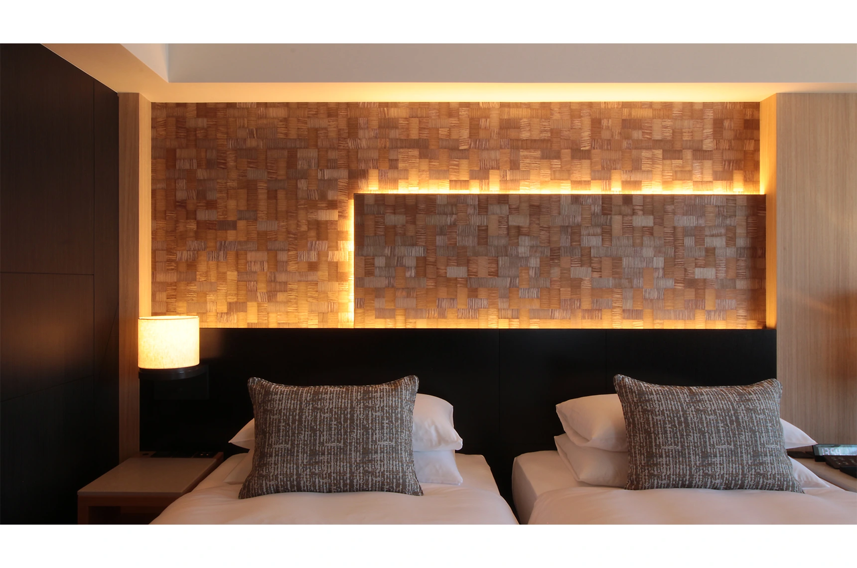 セルリアンタワー 東急ホテルのセルリアンフロア「コーナーツイン」です