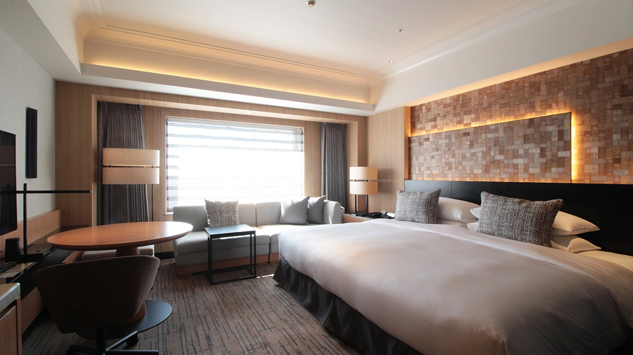 セルリアンタワー 東急ホテルのセルリアンフロア「デラックスキング」です