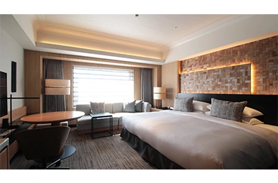 セルリアンタワー 東急ホテルのセルリアンフロア「デラックスキング」です