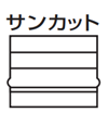 シャープシェードサンカットのスタイルマーク