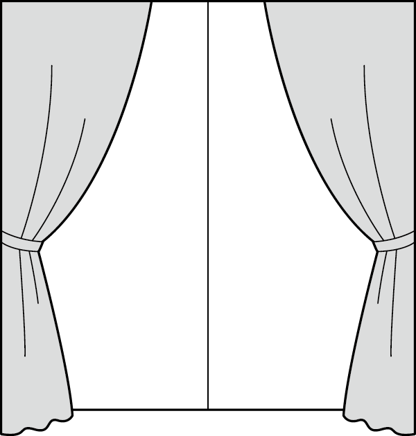 両開き（2枚1組）のイメージ画像