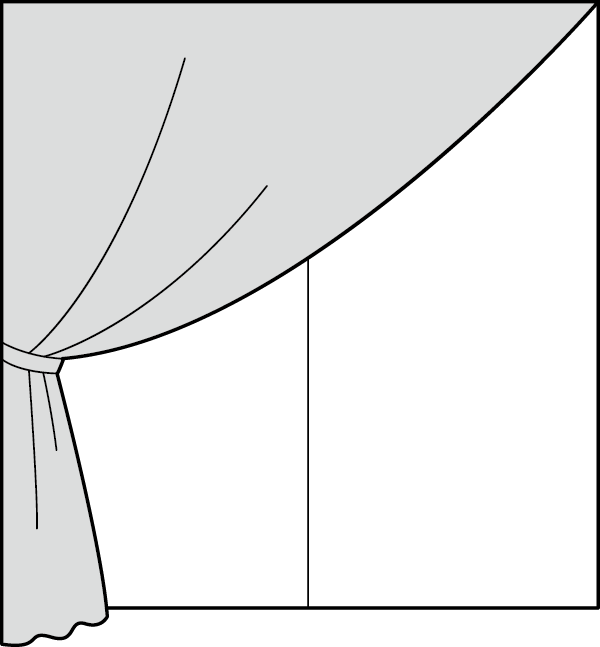 片開き（1枚）のイメージ画像