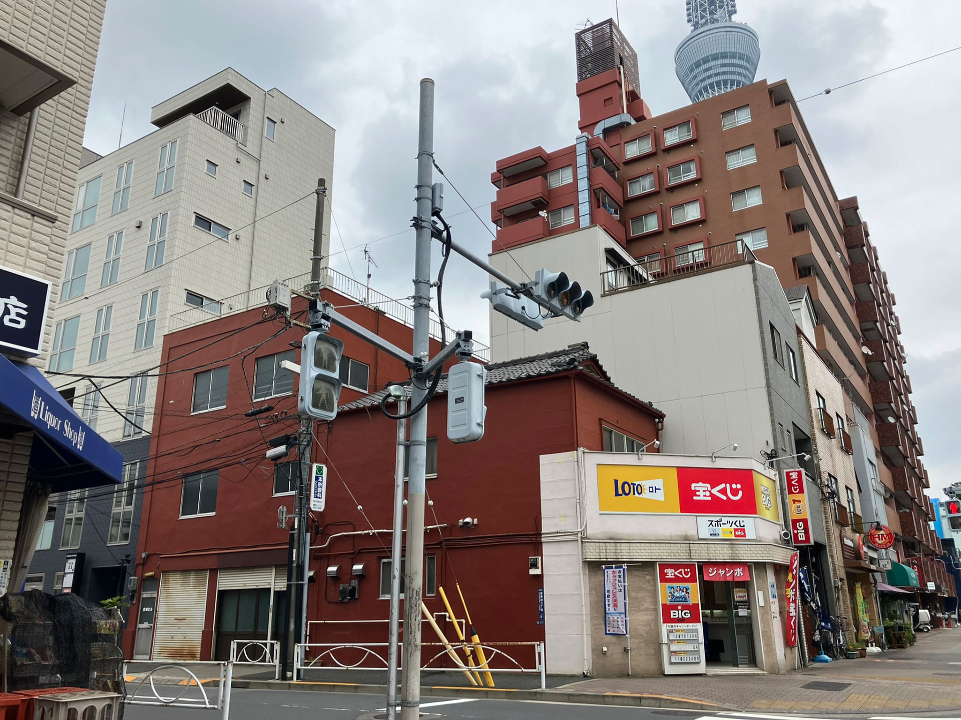 リリーフォート吾妻橋計画地外観②