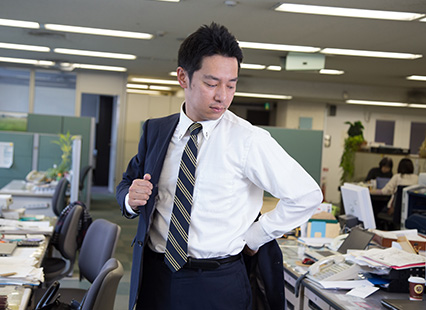 退社