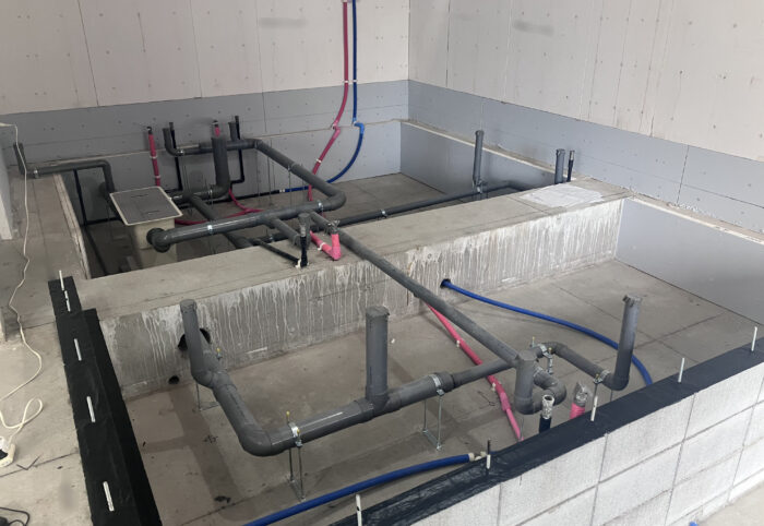 カウンター改修前