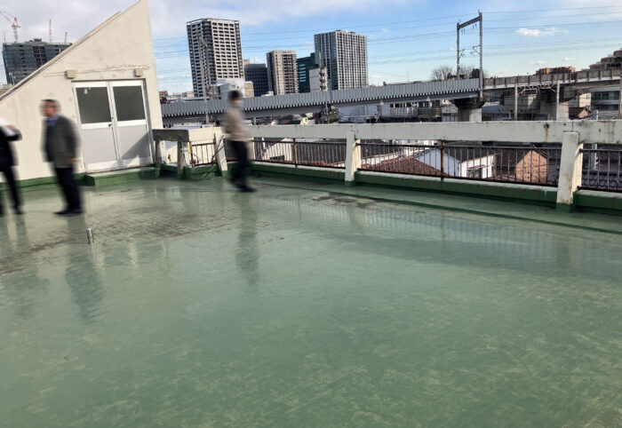 屋上防水改修前