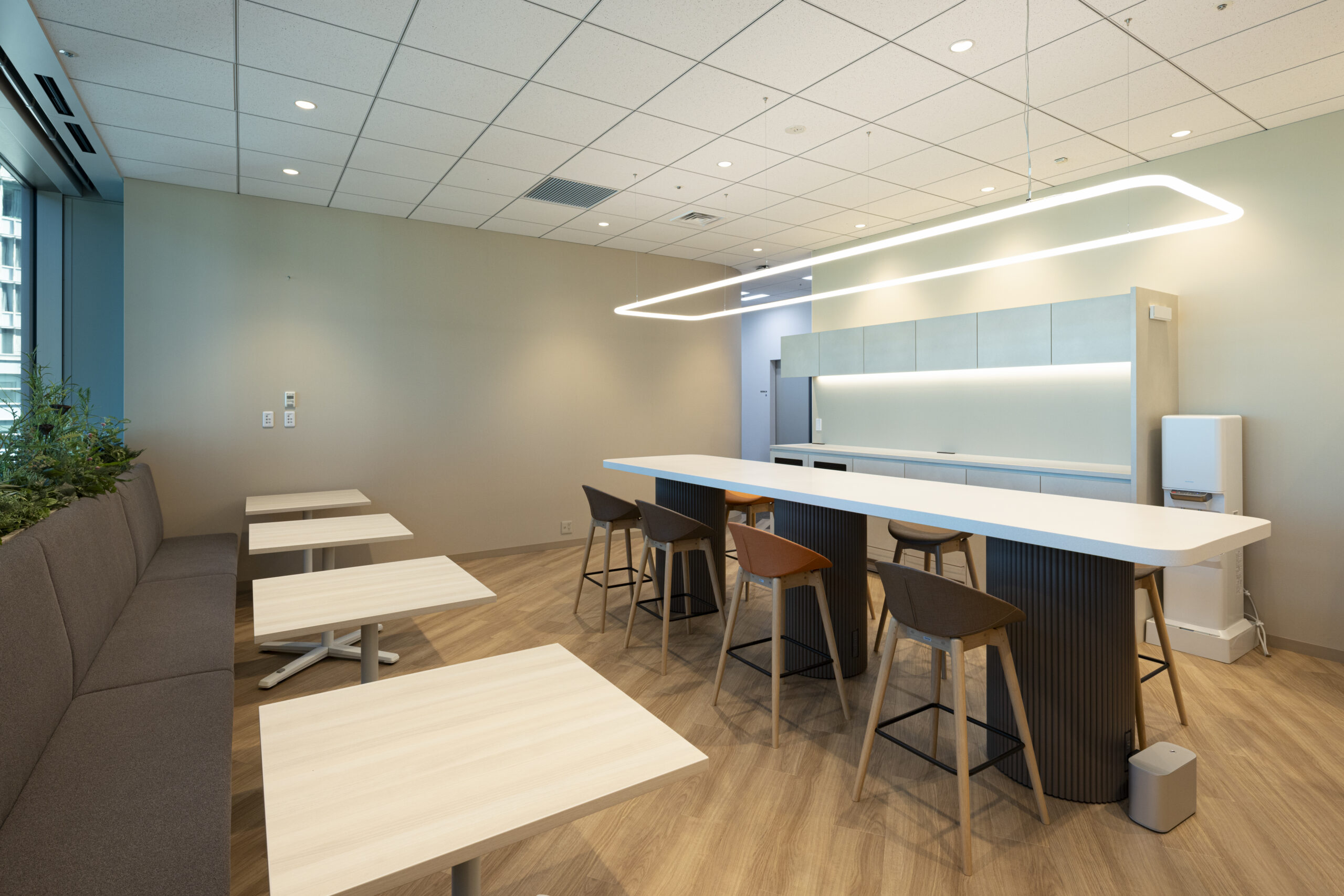 某外資系総合商社のリフレッシュスペース