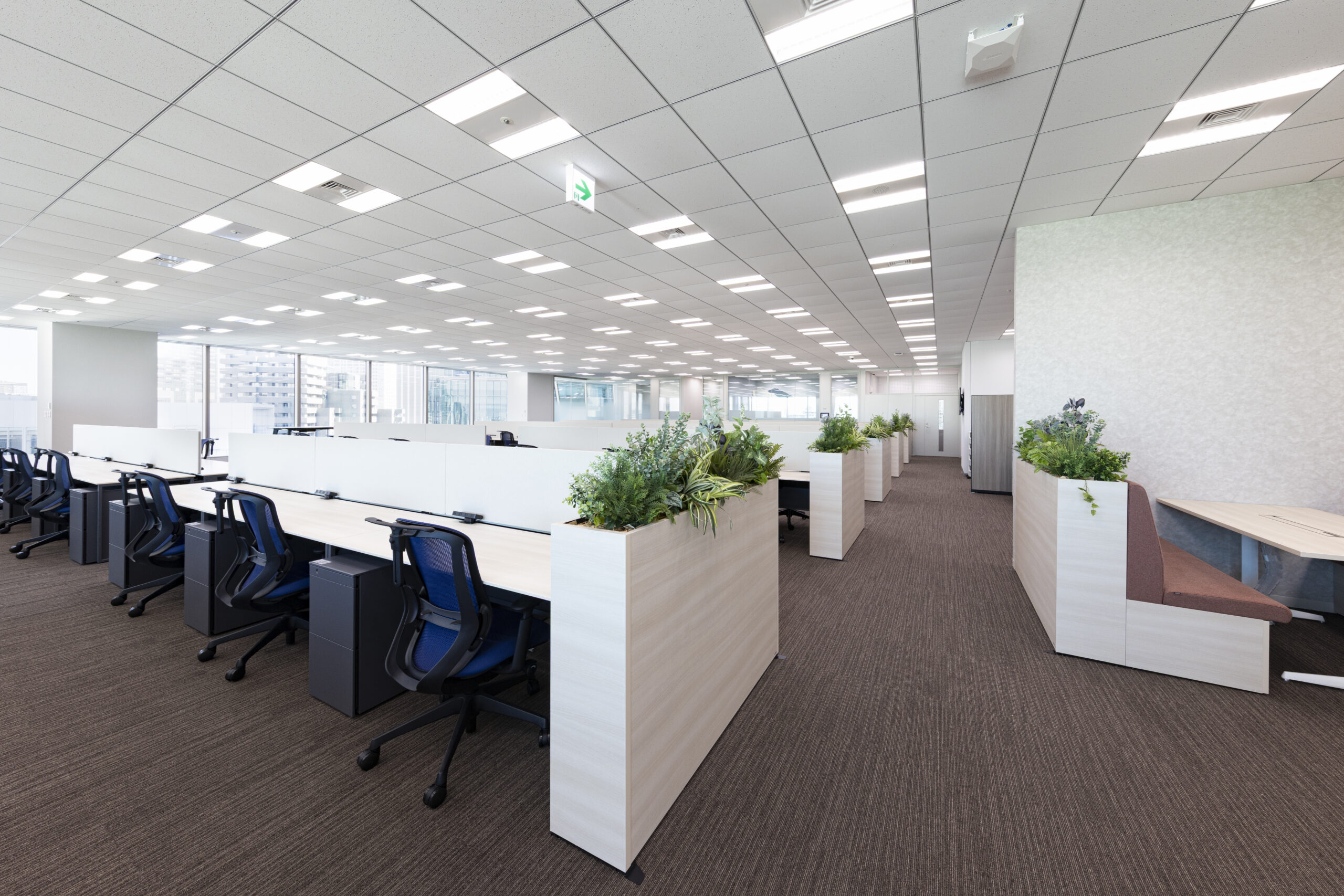 某外資系総合商社の執務スペース