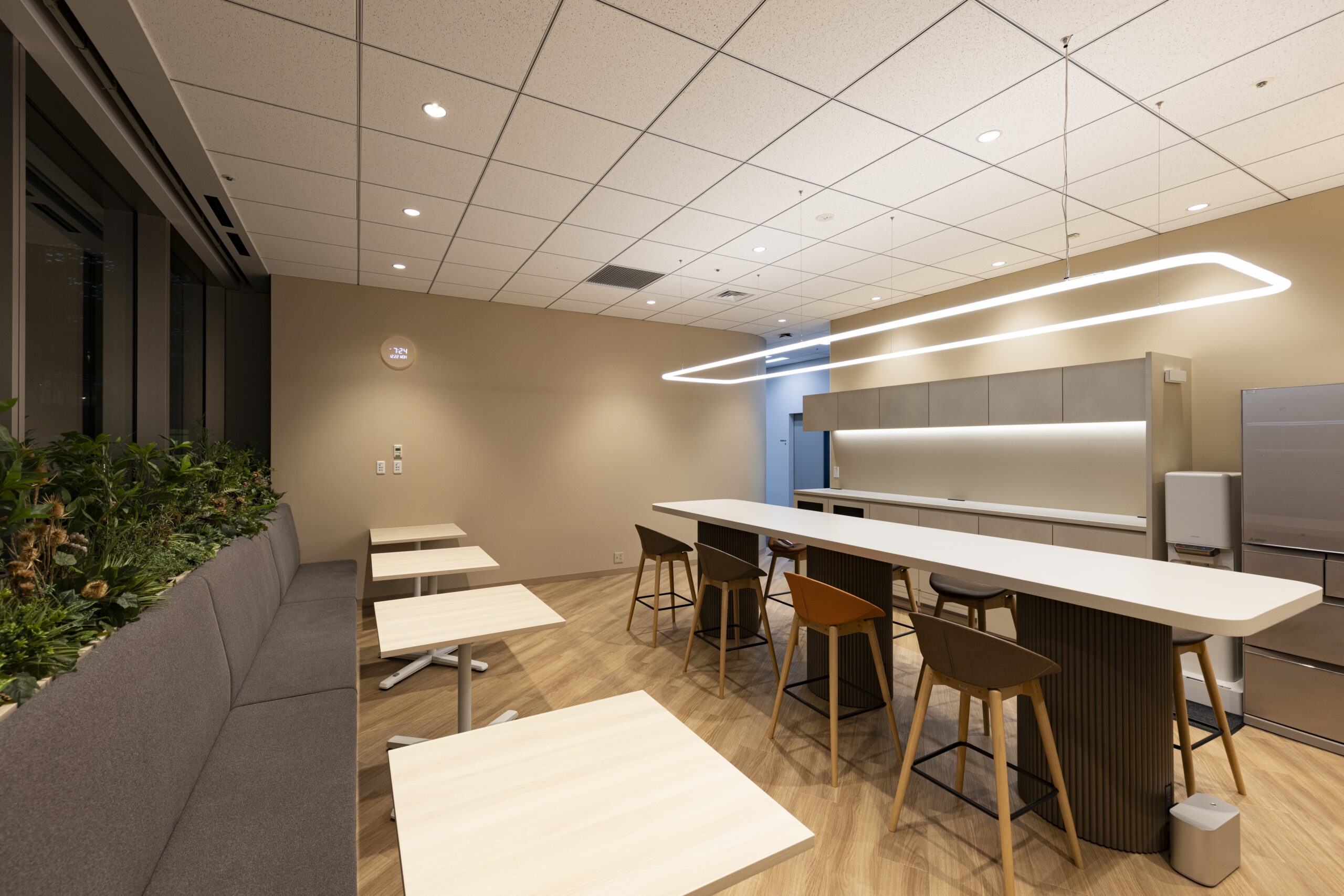 某外資系総合商社のリフレッシュスペース