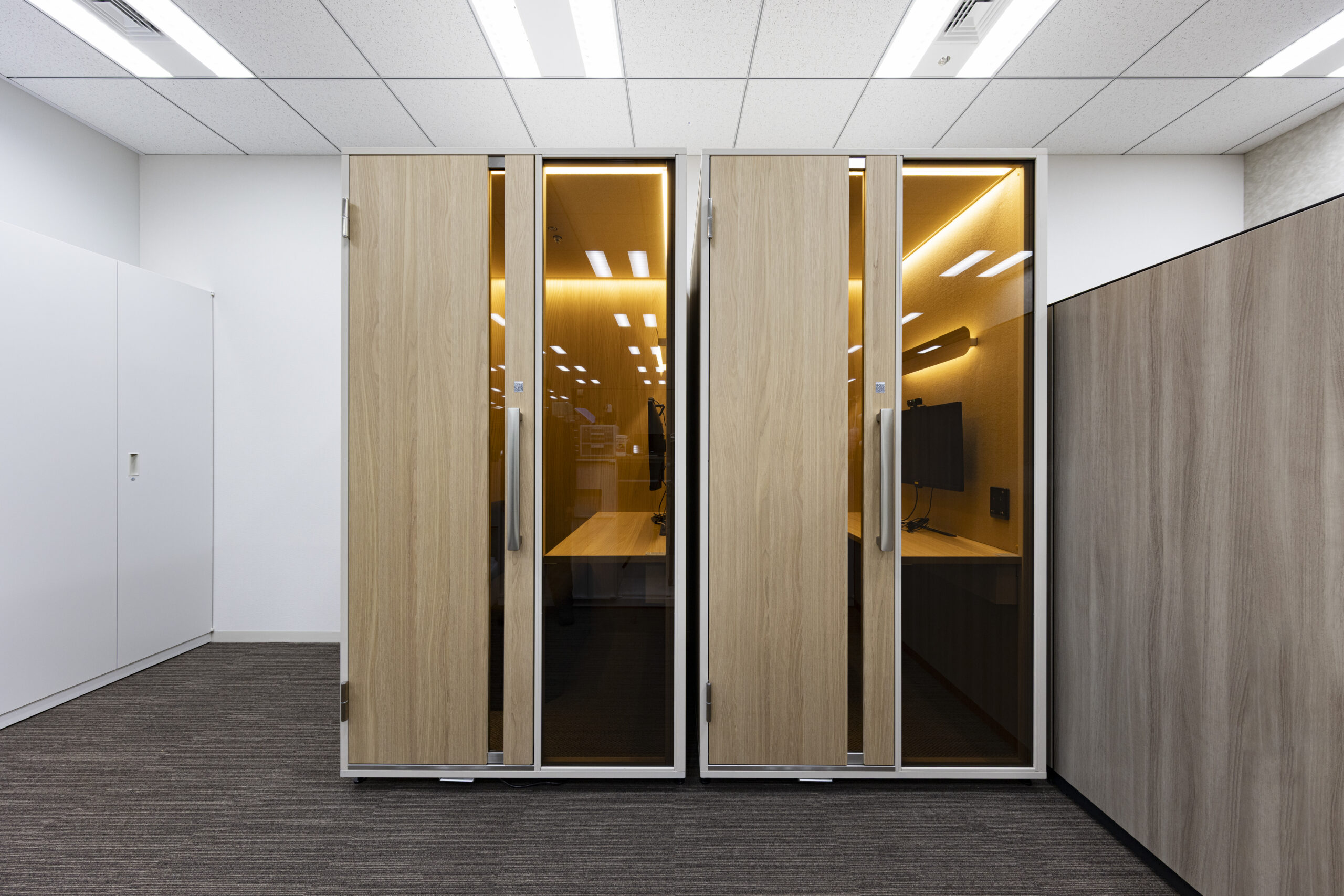 某外資系総合商社の執務スペース