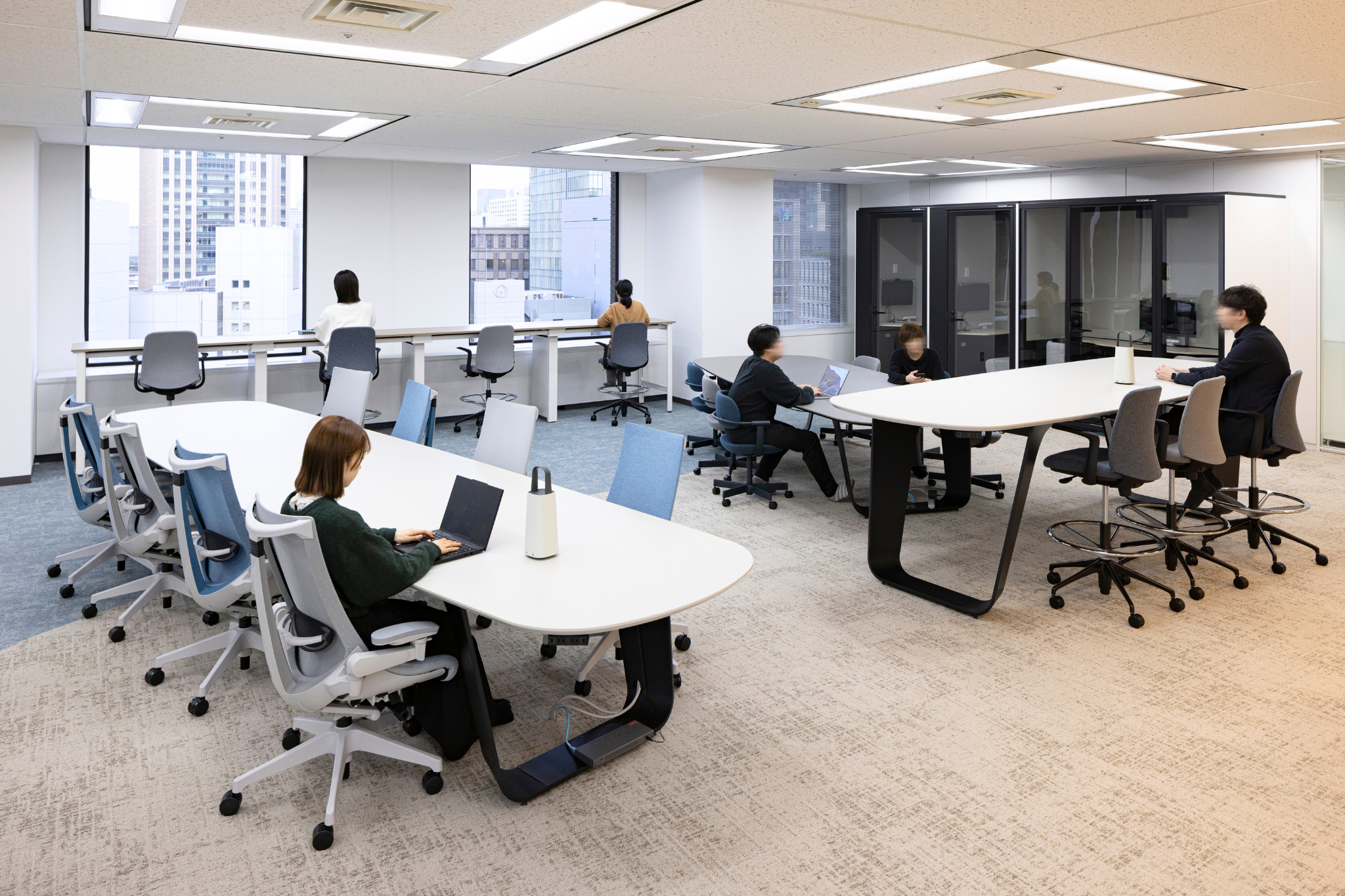 商船三井興産株式会社の執務スペース