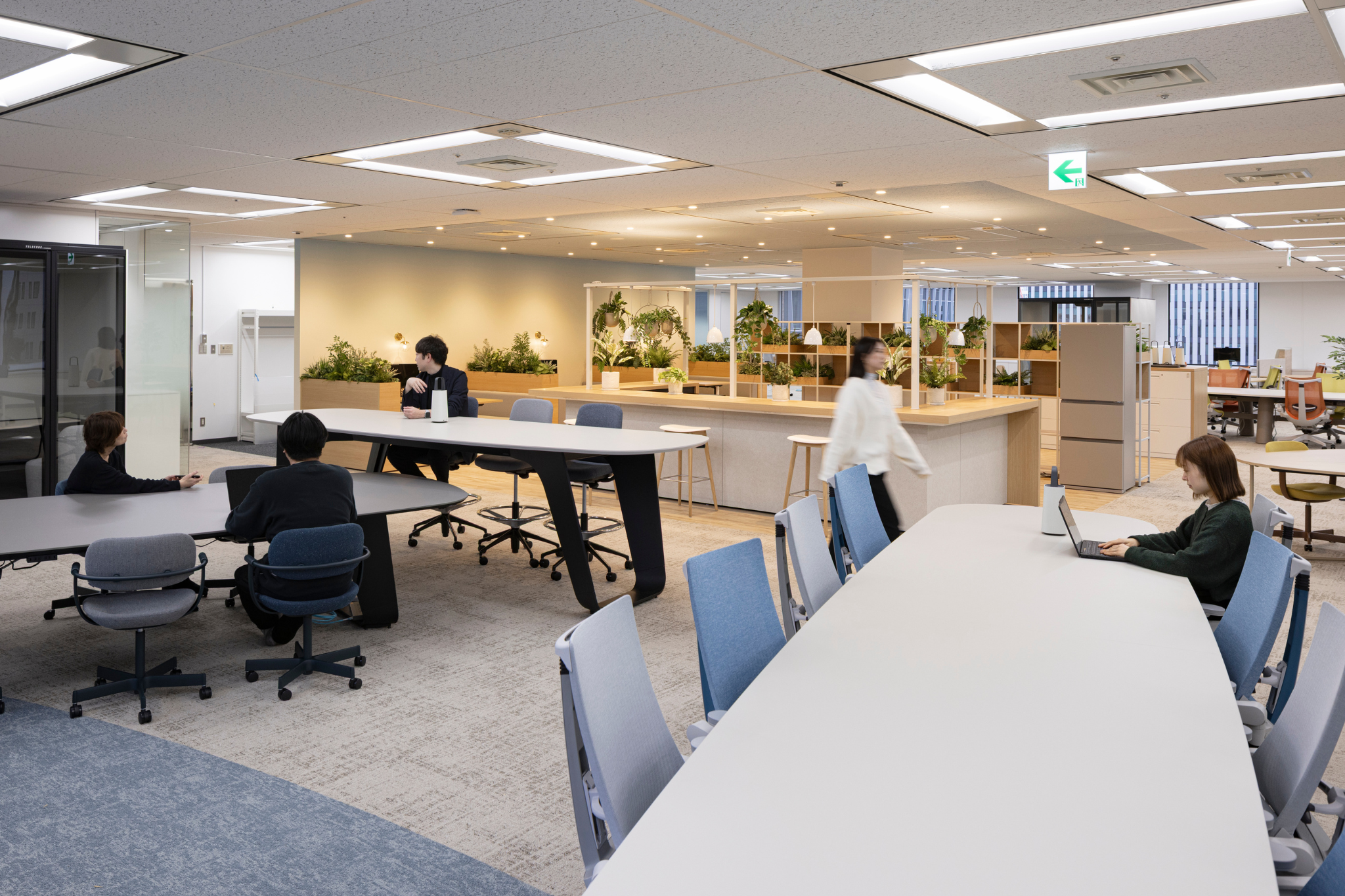 商船三井興産株式会社の執務スペース