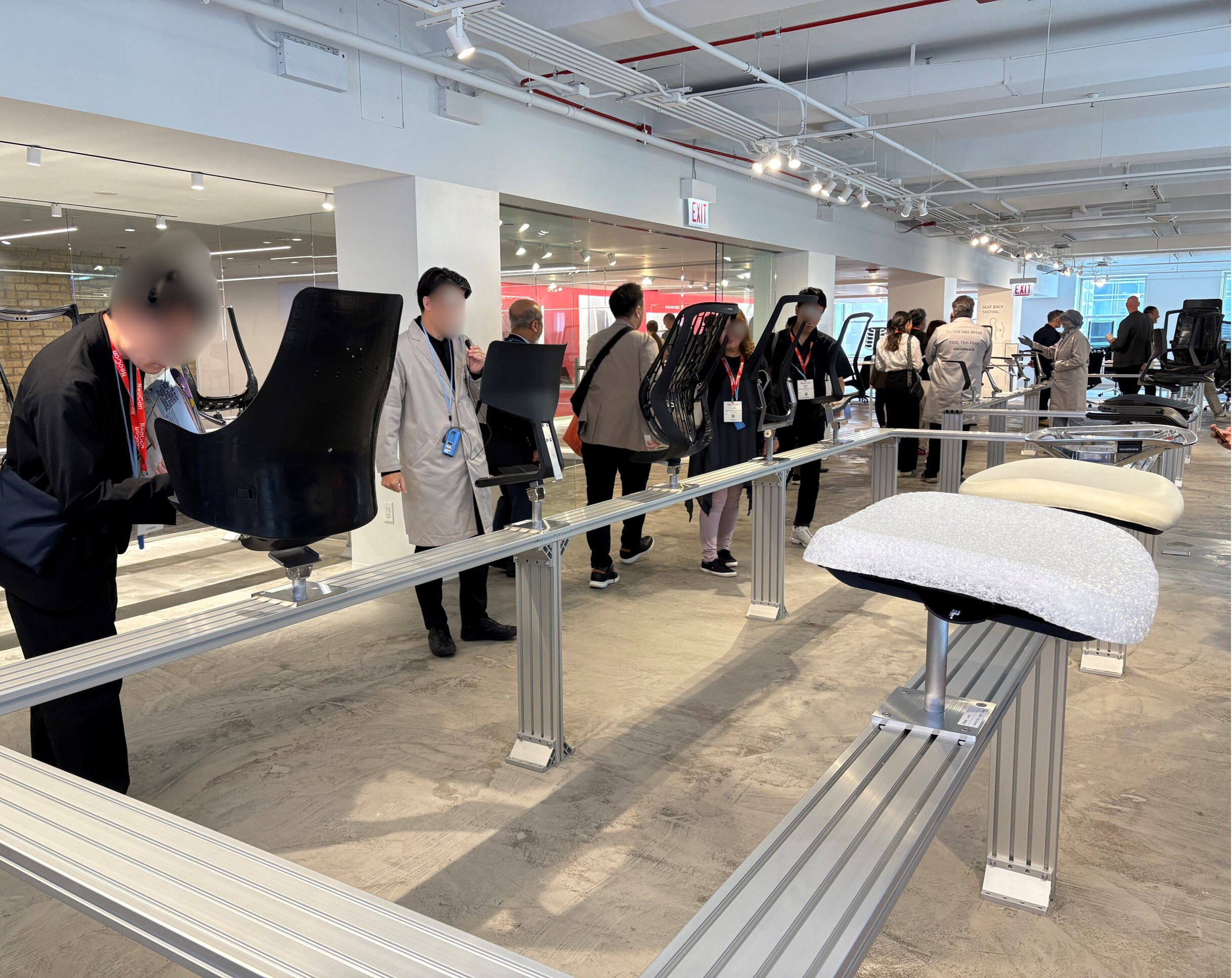 オカムラのNeoCon展示ブース