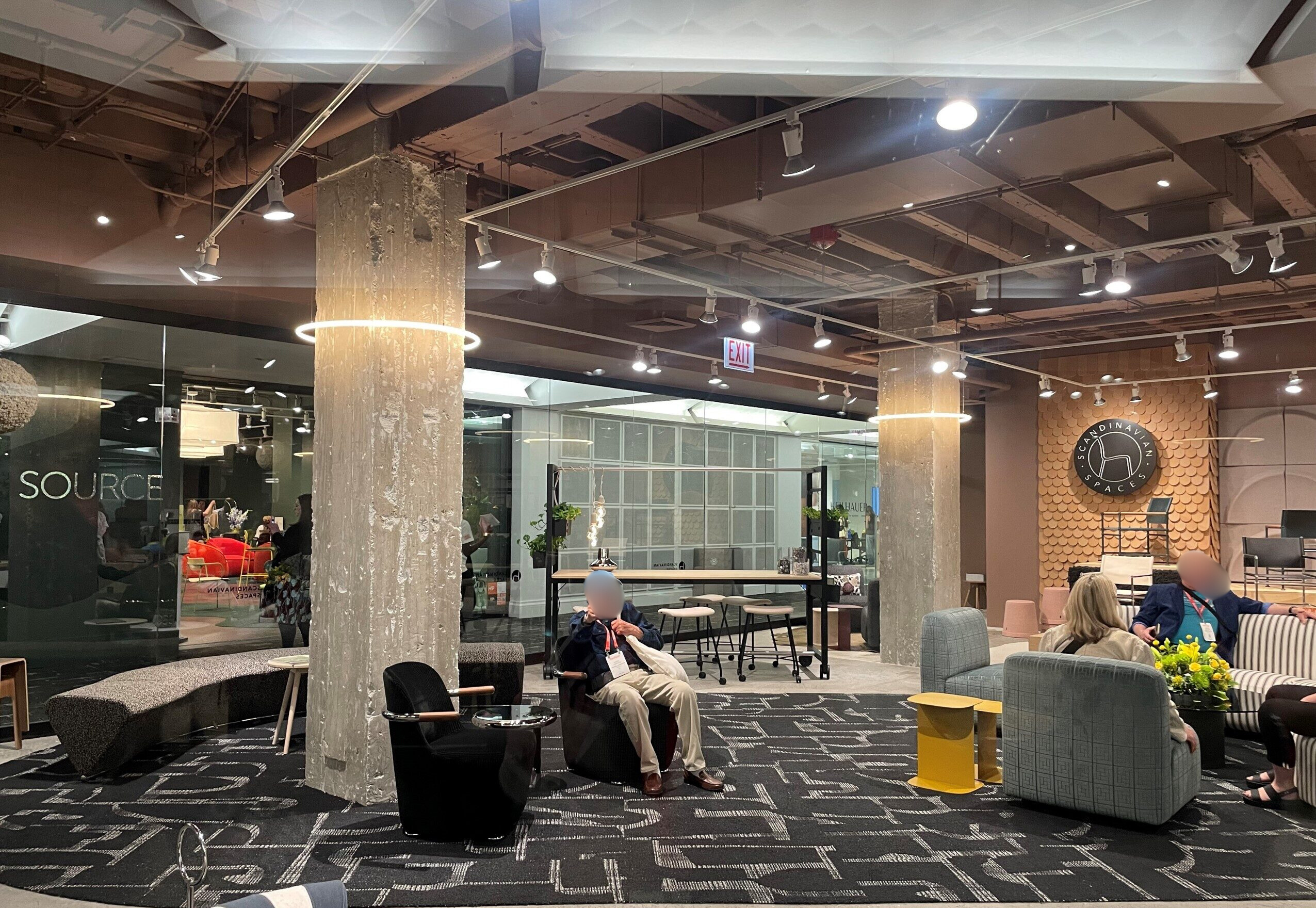 SCANDINAVIAN SPACESのNeoCon展示ブース