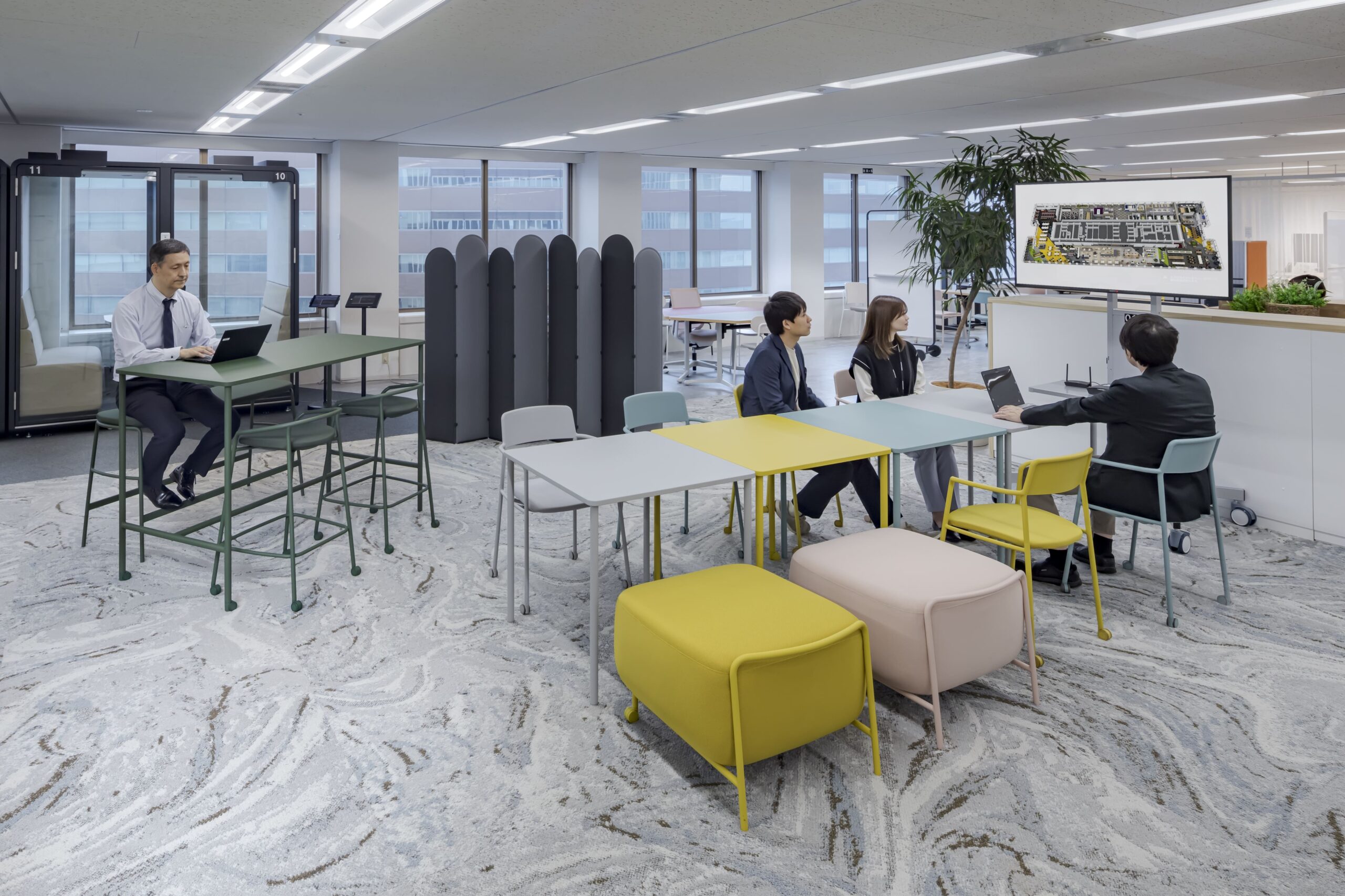 コクヨマーケティング株式会社 霞が関オフィス Any-FIELD