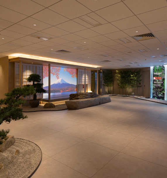 和の世界観で来訪者を魅了するおもてなし空間